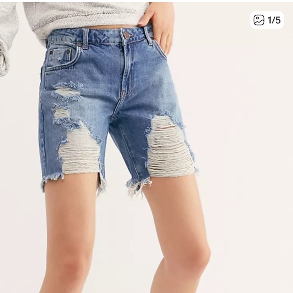 One Teaspoon Stevie Boyfriend Shorts